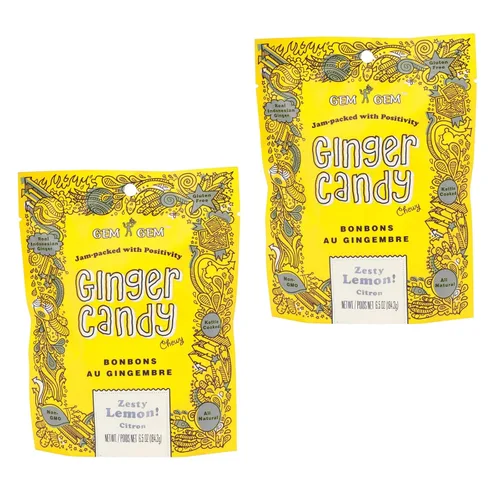 Miniatura 21 de Gem Gem Ginger Candy - Dulces de jengibre para masticar
