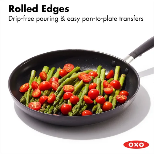 Miniatura 7 de OXO Sartén antiadherente para inducción Magneto - Utensilios de cocina aptos para inducción y horno, 11.8 in, color negro