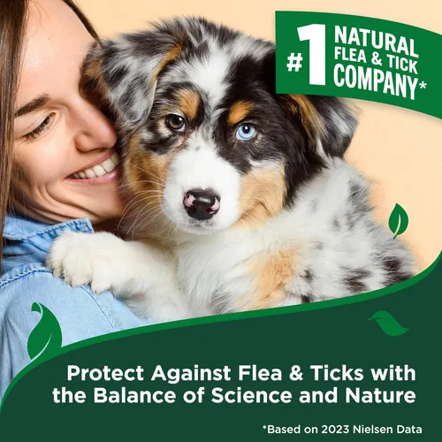Miniatura 8 de Vet's Best Spray para pulgas y garrapatas para el hogar, tratamiento de pulgas y garrapatas a base de plantas para perros y uso en interiores, spray