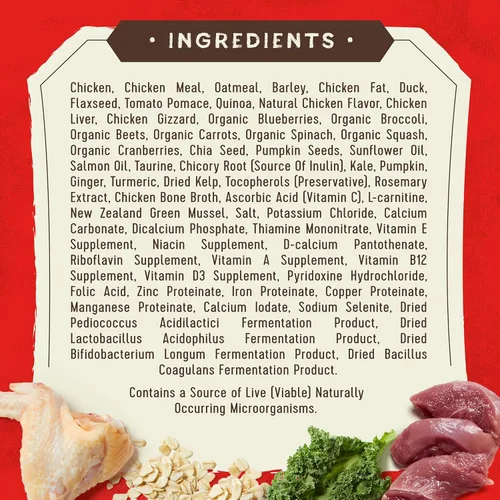Miniatura 8 de Stella & Chewy's SuperBlends Receta de pollo y pato sin jaula con granos saludables recubiertos crudos con superalimentos, bolsa de 21 libras