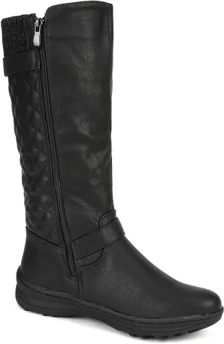 Miniatura 2 de DREAM PAIRS - Botas altas de piel sintética para mujer