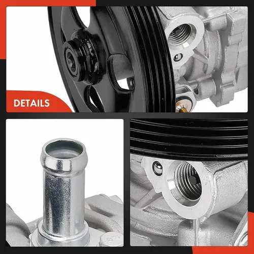 Miniatura 9 de A-Premium Bomba de dirección asistida, con polea, compatible con Chevrolet Tracker 2001-2004, Suzuki Grand Vitara 1999-2005, XL-7 2002-2006, 2.5L
