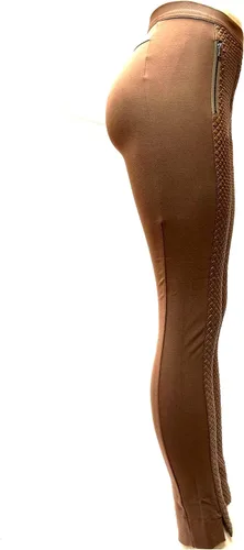 Miniatura 3 de BB JEANS BBP-103 - Pantalón de piel sintética para mujer