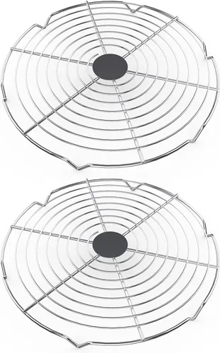 Paquete de 2 rejillas de calentamiento para parrilla Blackstone, calentador universal para plancha Weber Chargriller de superficie plana de mesa,