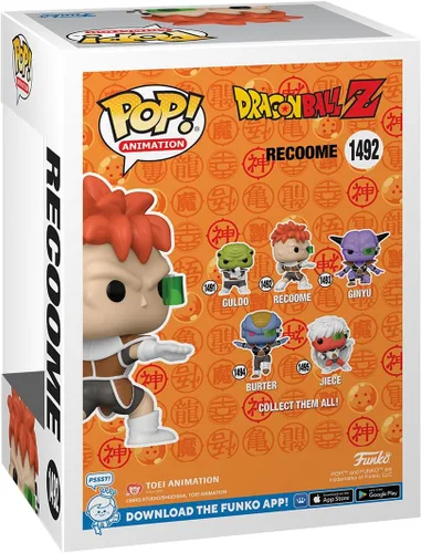 Miniatura 3 de Funko Pop! Animation: Dragon Ball Z - Recoome - Figura de vinilo coleccionable - Idea de regalo - Producto oficial - para niños y adultos - Fans
