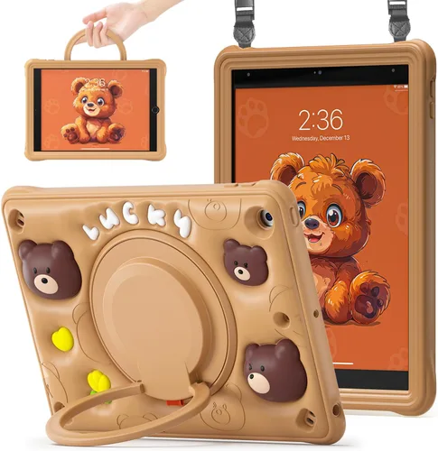 Miniatura 11 de Funda para iPad de 10.2 pulgadas de 9ª generación 2021 / 8ª generación 2020 / 7ª 2019, funda a prueba de golpes para niños con protector