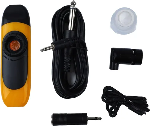 Miniatura 7 de Eléctrico, 4.3 Profesional con recogida y adaptador, Instrumentos musicales de tono ajustable, Kazoos coloridos con diafragmas de flauta, Boquilla