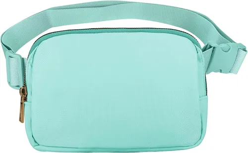 Miniatura 21 de VOROLO Riñonera para mujeres y hombres, bolsa cruzada, bolsa de cinturón con correa ajustable, Rosa, 5,6 pulg.