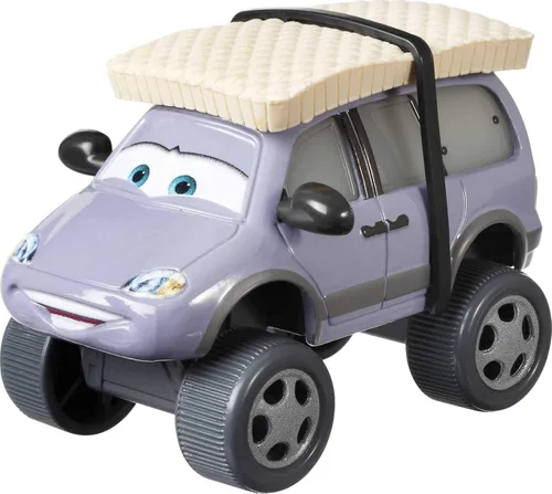 Miniatura 2 de Disney Cars Toys Pixar Cars - Vehículo Leroy Traffik de gran tamaño fundido con neumáticos de nieve, camión de juguete coleccionable, regalos