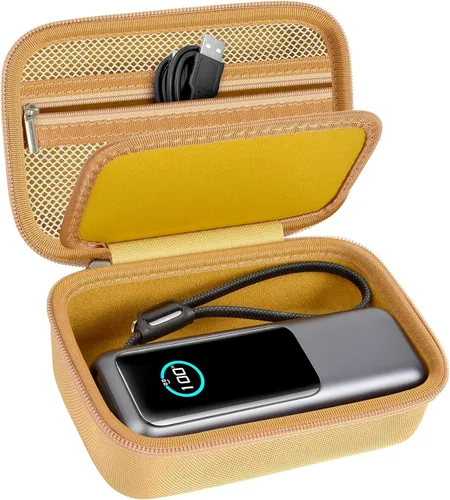 Miniatura 11 de Funda compatible con Anker Prime Power Bank 25000, 26250, 27650, 20100mAh y base de carga, soporte de viaje de almacenamiento para portátil Anker
