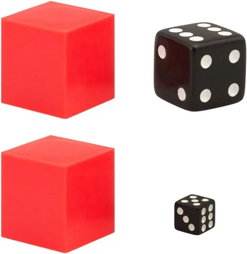 Miniatura 2 de Magic Makers Juguete mágico clásico de la novedad del truco de los dados que se