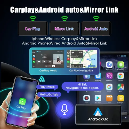 Miniatura 3 de Para Hyundai Sonata 2011-2014 Tesla Style Car CarPlay Android Navegación Automática Estéreo GPS Radio Cámara Inversa 9.7 "IPS Pantalla Táctil