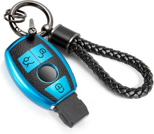 Miniatura 38 de Funda para llavero Buick con llavero de pulsera de circonita de moda, diseño de diamantes encantadores funda suave para Avenir Envision Encore Chevy