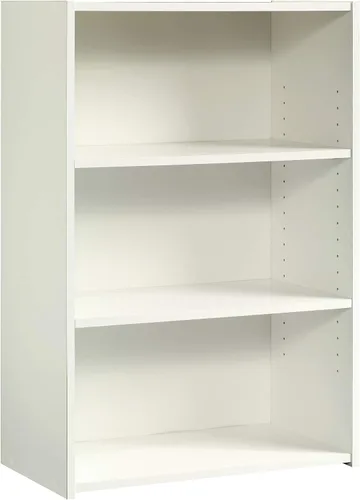 Miniatura 9 de Sauder Beginnings - Librero de 3 estantes, estantería con estantes de almacenamiento ajustables, en acabado de madera media Cinnamon Cherry