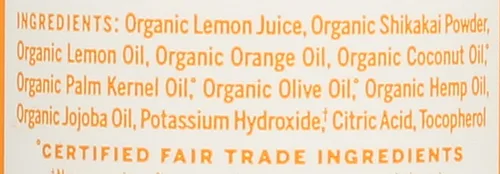 Miniatura 3 de Dr. Bronner's Fair Trade & Organic - Enjuague acondicionador para el cabello, naranja cítrica, 8 onzas