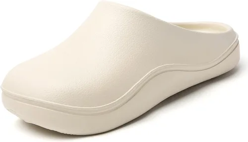 Miniatura 3 de Eliogn Zapatos de trabajo antideslizantes para hombres y mujeres, resistentes al aceite, zapatos de chef, ligeros, cómodos, sin cordones