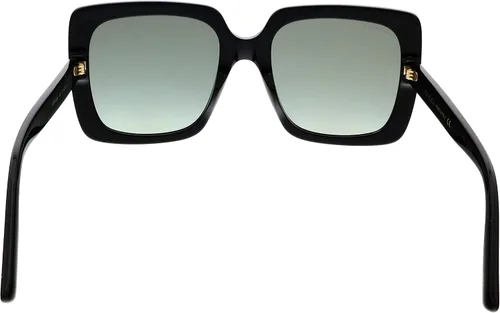 Miniatura 4 de Gucci Lentes de sol cuadrados de acetato para mujer negrogris talla única