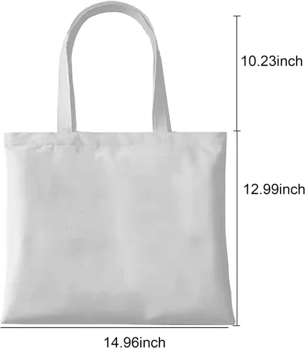 Miniatura 3 de DFDG Bolso personalizado con cremallera de lona para profesor, mamá y dama de honor, bolso de hombro con cremallera