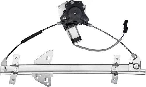 741-598 Elevalunas eléctrico trasero izquierdo del lado del conductor y conjunto de motor compatible con camioneta Dodge Dakota 00-04 y compatible