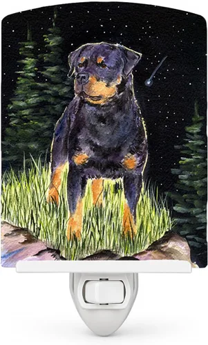 Miniatura 38 de Tesoros de la Caroline Noche estrellada Chihuahua Luz, 6" x 4," Multicolor Chihuahua 08