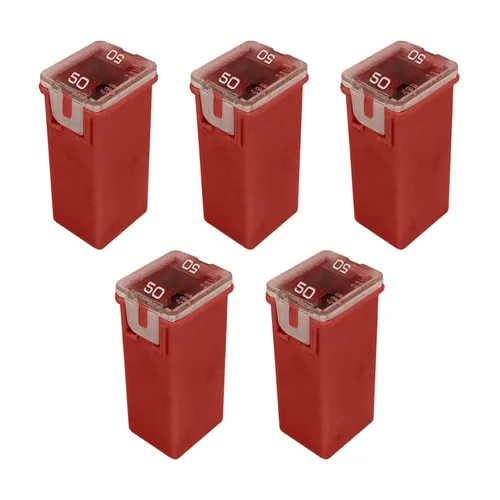 Miniatura 11 de Fusible alto estándar de 25 amperios J-Case de 1.063 in para camionetas, automóviles y SUV (25A, paquete de 5)