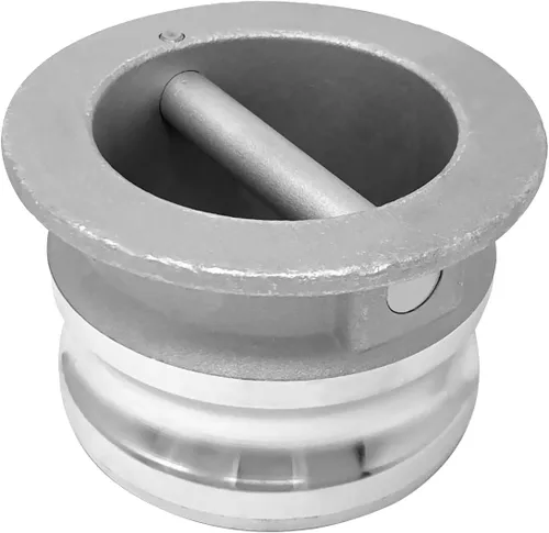 Miniatura 12 de Gloxco Montaje de leva y ranura, aluminio, tipo DP, 2" macho Camlock Dust Plug (CAM-20-DP-AL)