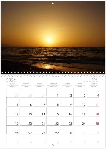 Miniatura 8 de Impressions from Sicily (calendario mensual de pared 2022 11.4 x 16.1 in (abierto)