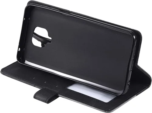 Miniatura 9 de Funda de cuero tipo cartera para Xiaomi Redmi Note 9 pro/Note 9s/Note 9pro Max, funda de poliuretano con tapa y ranuras de crédito, funda plegable