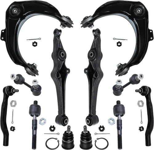 Miniatura 54 de Detroit Axle - Kit de extremo delantero para Ford 1998-2001 Explorer Mercury Mountaineer, 4 barras estabilizadoras delanteras y traseras, 2 brazos