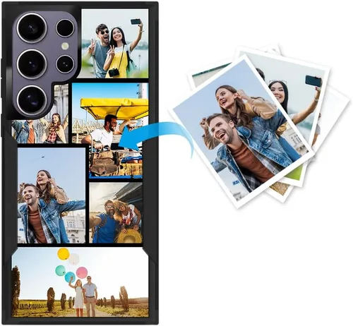 Miniatura 81 de Funda protectora personalizada para Samsung Galaxy S22 Ultra 5G (versión 2022), funda protectora de doble capa resistente con múltiples fotos, a