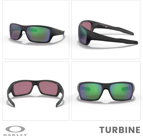 Miniatura 43 de Oakley Turbine OO9263 - Gafas de sol rectangulares para hombre, correa + paquete con kit de gafas de diseñador iWear