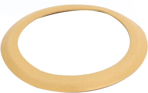 Miniatura 2 de uxcell Anillo de Pistón de Compresión de Reemplazo para Compresor de Aire, 26mm DE, 10mm DI, 0.5mm de Grosor, Amarillo