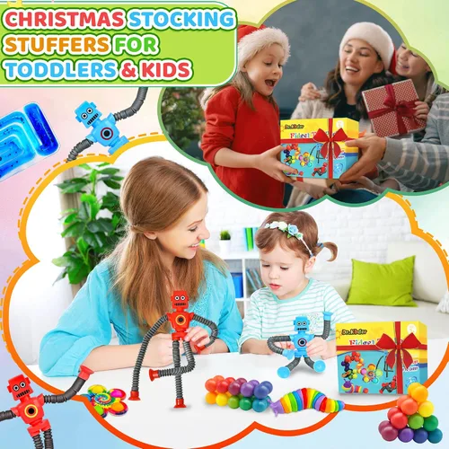 Miniatura 6 de 12 piezas de juguetes sensoriales para jugar para niños en el aula de 3 a 5 a 7 años, juguetes sensoriales para estudiantes de autismo