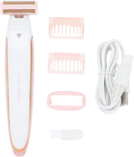 FOMIYES 1 Unidades Dispositivo de Eliminación para Mujeres Portátil Depilador Cuerpo Dehairing Herramienta para Piernas Brazos Axilas Bikini Línea