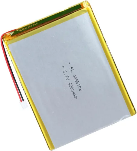 Miniatura 100 de 652030 Batería Lipo de 3.7V 350mAh 652030 Cargable Paquete de Batería de Polímero de Litio con Conector JST PH2.0mm para Dispositivo Electrónico
