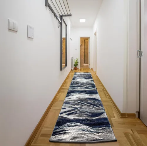 Miniatura 16 de Keen Home Design Alfombras de Pasillo - 2x8 que no desprenden pelusa, alfombra abstracta para cocina, sala de estar, dormitorio, comedor, entrada