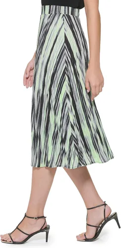 Miniatura 4 de DKNY Falda de cintura elástica para mujer