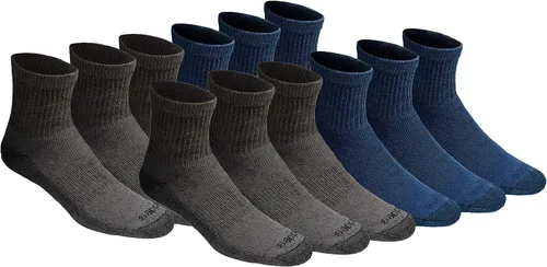 Miniatura 42 de Dickies Calcetines Dri-Tech para hombre con control de humedad, disponibles en tallas M-XXL (6, 12, 18 pares)
