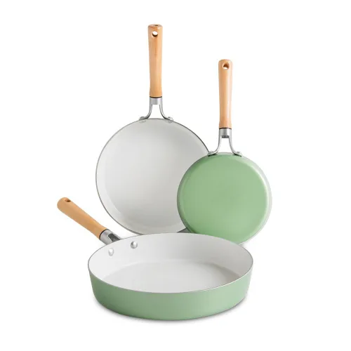 Miniatura 10 de Nordic Ware Sartén para Freír Antiadherente de Cerámica Cardamomo de 12 Pulgadas