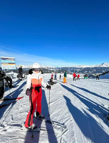 Miniatura 66 de GSOU SNOW Traje de esquí para mujer, traje de nieve de una pieza, para snowboard, delgado, aislante, impermeable, resistente al viento