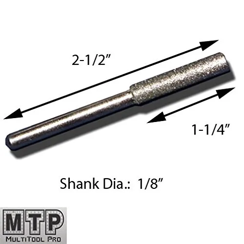 Miniatura 2 de MTP Tm - 5 afiladores de motosierra de diamante de 7/32 pulgadas para Dremel 1453 Craftsman Chicago Black & Decker Husqvarna Ryobi Echo Poulan