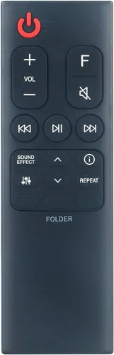AKB75595361 Comandante de control remoto de repuesto para LG Sound Bar SL4Y SN5Y SL5Y SN6Y SL6Y SN7CY SPL5B-W SPN5B-W SPH4B-W SPJ4M-S S65S3-S SLM3R