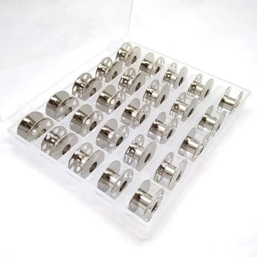 Miniatura 4 de HONEYSEW 10 bobinas de metal para Elna # 426000, CD-426000