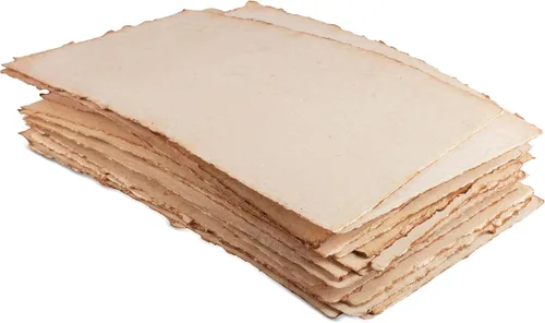 Miniatura 12 de Wanderings 300 g/m² Papel de acuarela hecho a mano grueso – 4x6 Papel vintage hecho a mano con borde engarzado – Papel antiguo prensado en frío