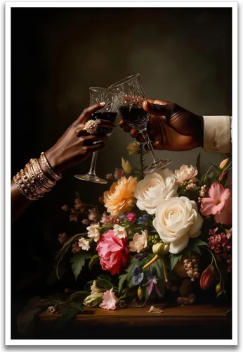 Miniatura 18 de Lienzo decorativo para pared, diseño de cultura negra, póster afroamericano de arte para pared, arte abstracto, pintura al óleo para sala de estar