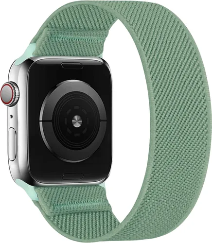 Miniatura 21 de Correa elástica de nailon para Apple Watch, de 1.49, 1.57, 1.61, 1.65, 1.73, 1.77 y 1.772 pulgadas, deportiva, trenzada, Ultra iWatch Serie 8 7 SE 6