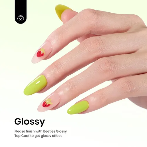 Miniatura 328 de Beetles - Esmalte de uñas de gel marrón – 0.5 onzas líquidas de esmalte de gel marrón oscuro, lámpara LED UV para uñas, regalo de manicura para I