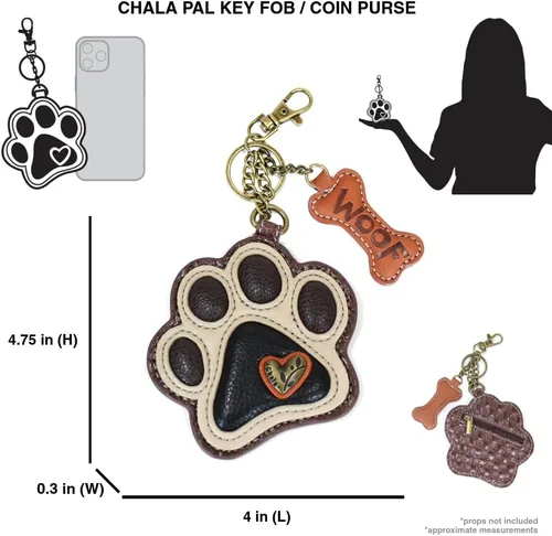 Miniatura 3 de CHALA Colección Perro para Mujer Accesorio Decorativo de LlaveroMonedero