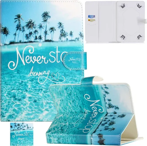 Miniatura 13 de Funda universal para tablet de 9.0 a 10.5 pulgadas, ranuras para tarjetas para iPad 9.7/iPad 10.2/iPad 10.5/Galaxy Tab 3 10.1/Tab 4 10.1/Tab S3 Oso