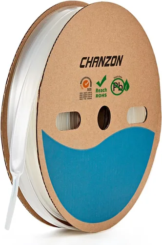 Miniatura 88 de Chanzon - Tubo termorretráctil de relación 3:1, 1-1/4" (30mm), grado marino, con revestimiento adhesivo impermeable, rollo de 4 pies